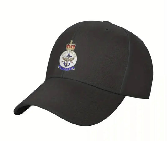 HM Armed Forces Veteran baseball cap black FREEPOST