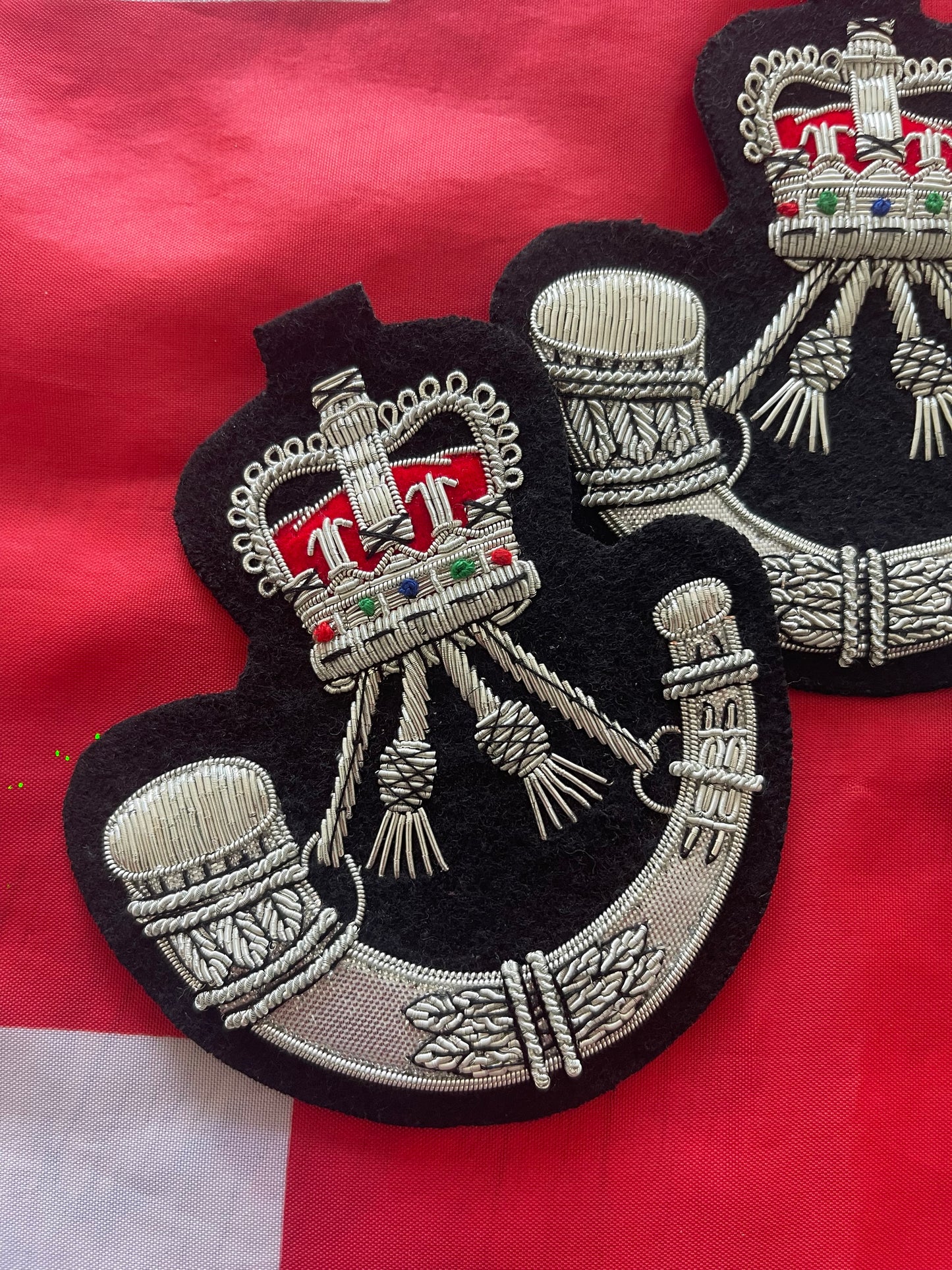 The Rifles Bullion Wire Blazer Badge