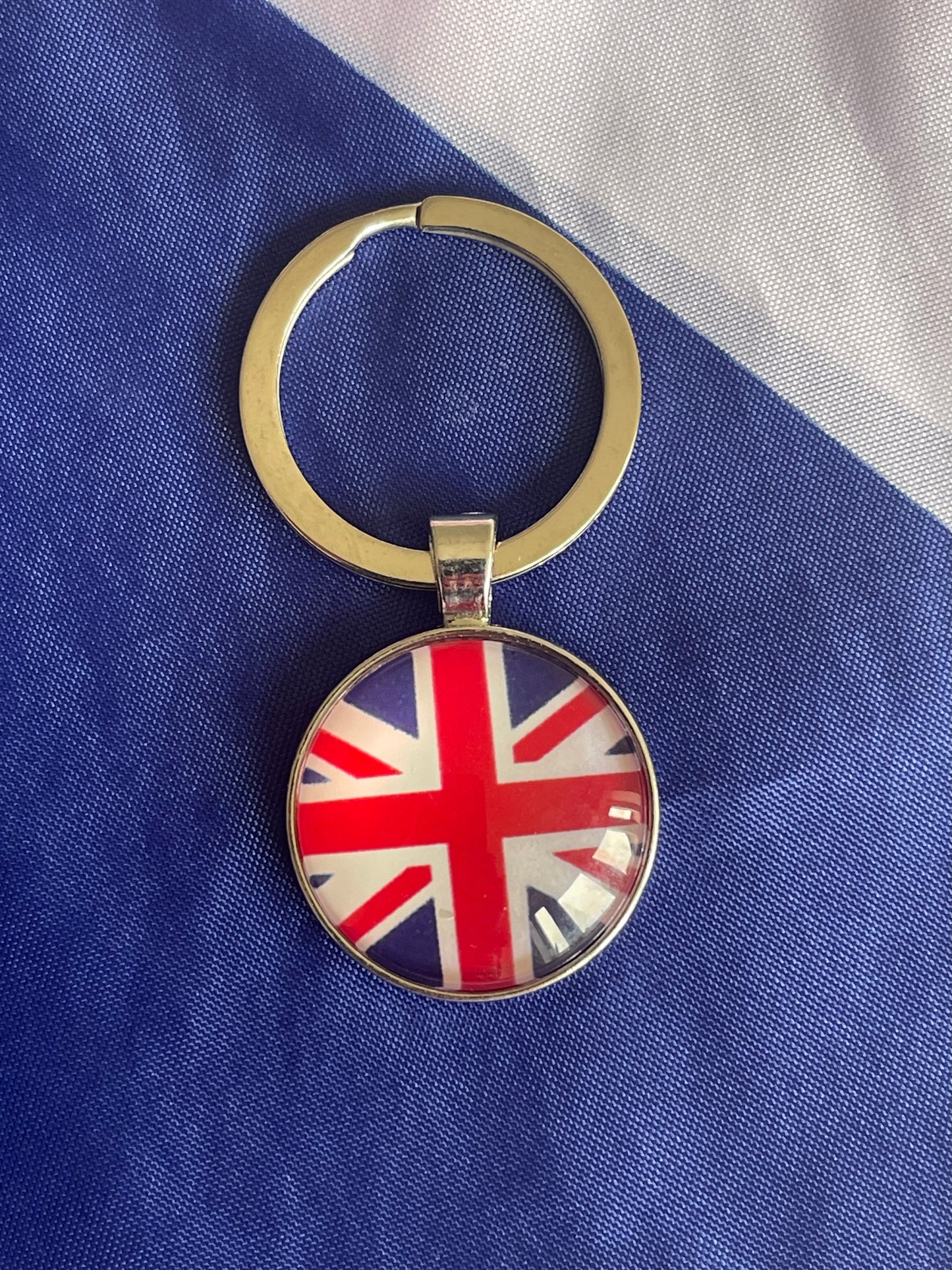 Union Jack / Flag Keyring Free post