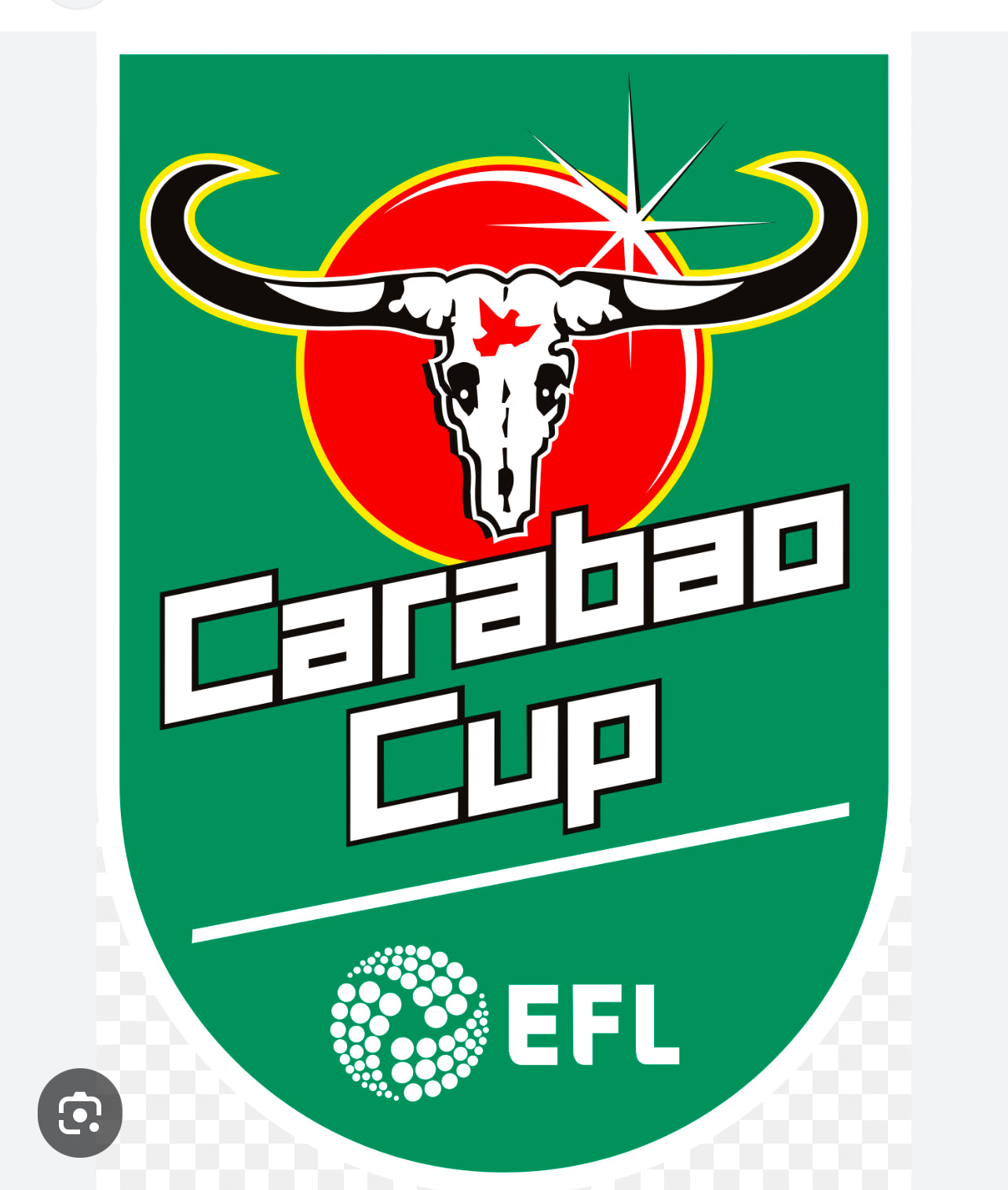 Limited Edition Wembley Carabou Cup 2025 Badge Toon Army Newcastle United