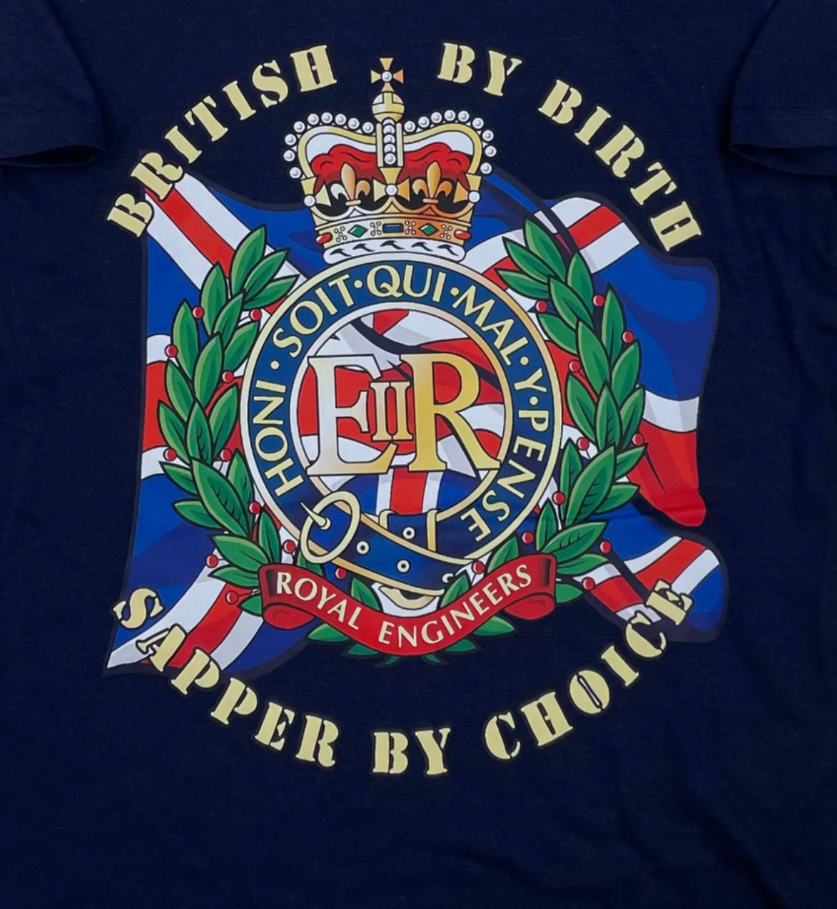 Sapper by Choice. Royal Engineers Sapper cotton T Shirt