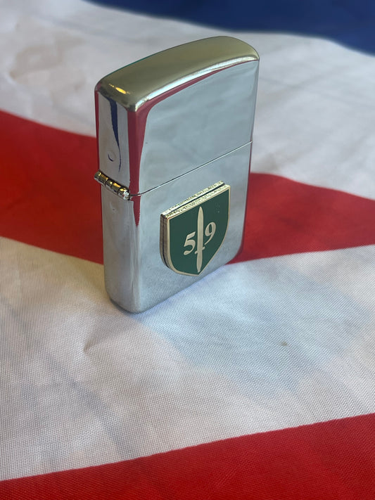 59 Commando Sqn RE Windproof Chrome Lighter