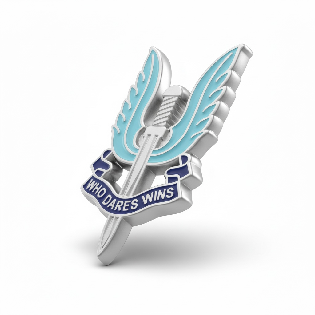 SAS Lapel Pin Special Air Service Regiment Military Badge FREEPOST