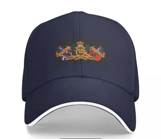 Royal  Artillery Baseball Cap Unisex Navy Adjustable Hat FREEPOST UK
