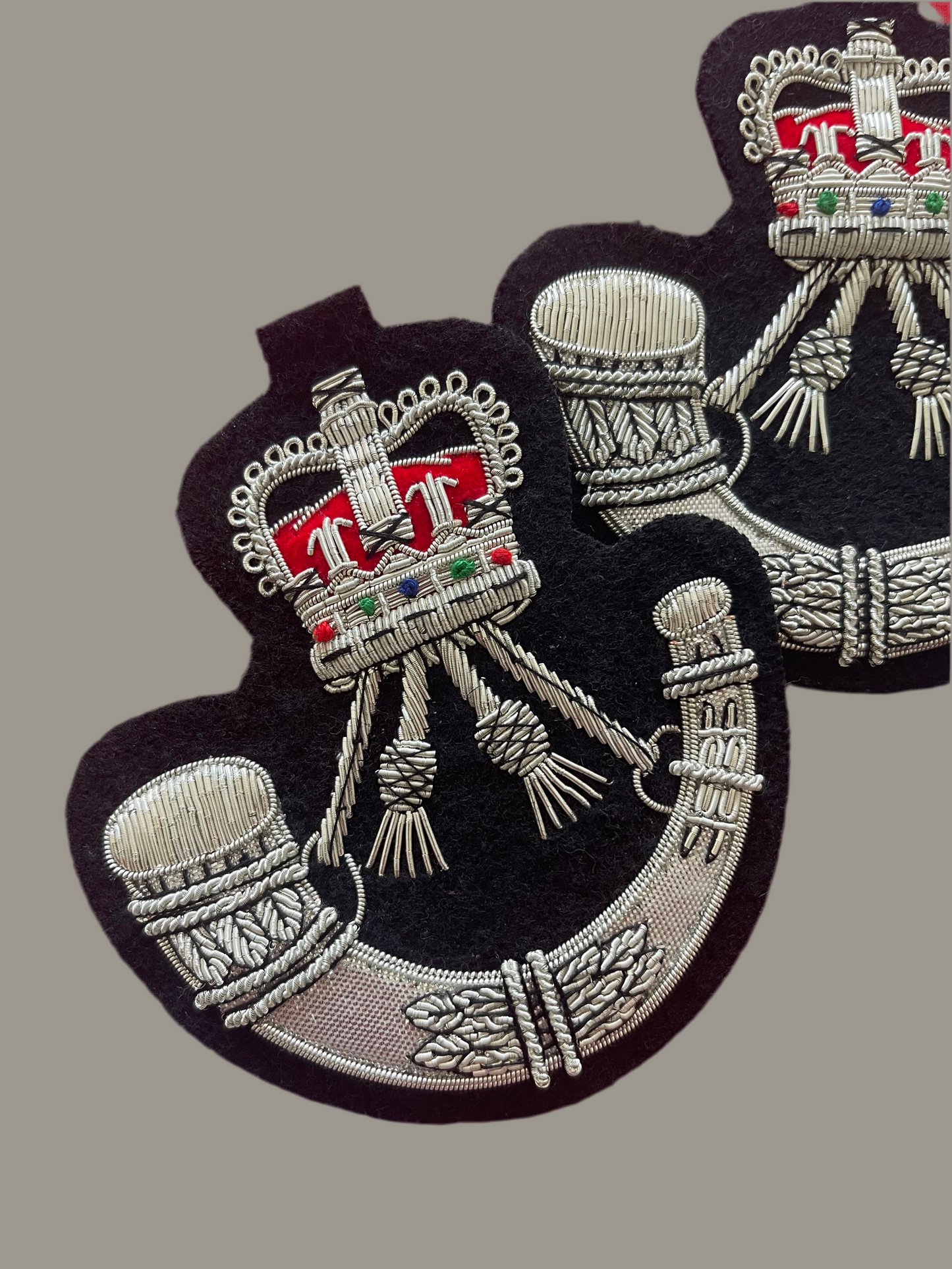 The Rifles Bullion Wire Blazer Badge