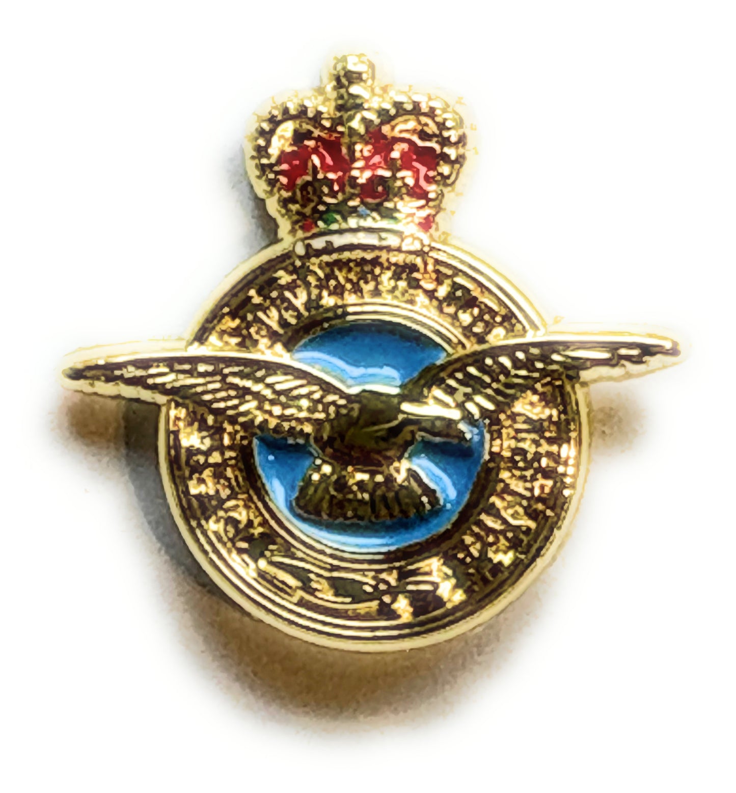 Royal Air Force RAF Insignia Crest Military Enamel Lapel Pin Badge-