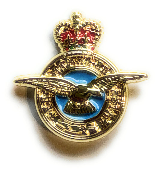 Royal Air Force RAF Insignia Crest Military Enamel Lapel Pin Badge-