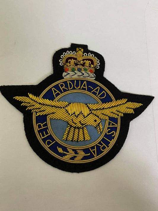 Royal Airforce embroidered blazer badge